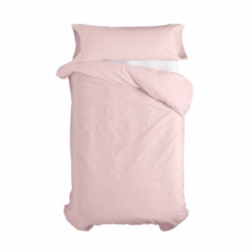 Duvet cover set HappyFriday Basic Kids Light Pink Single 2 Pieces