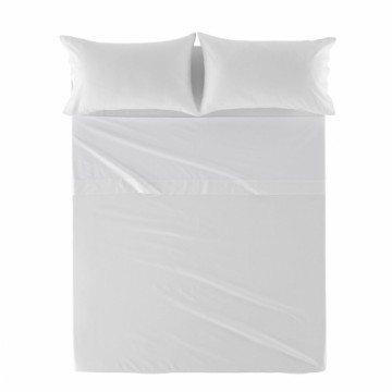 Top sheet HappyFriday Basic White 260 x 270 cm