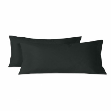 Pillowcase HappyFriday BASIC Black 45 x 110 cm (2 Units)