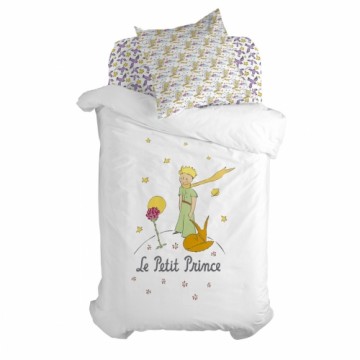 Duvet cover set HappyFriday Le Petit Prince Ses Amis Multicolour Single 2 Pieces