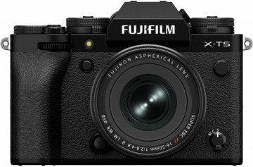 Fujifilm X-T5 + 16-50mm, black