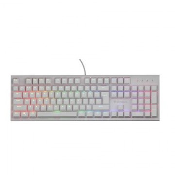 Genesis THOR 303 | Mechanical Gaming Keyboard | Wired | US | White | USB Type-A | Outemu Peach Silent NKG-1879