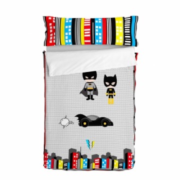 Quilted Zipper Bedding HappyFriday Mr Fox Bat Multicolour 105 x 200 cm