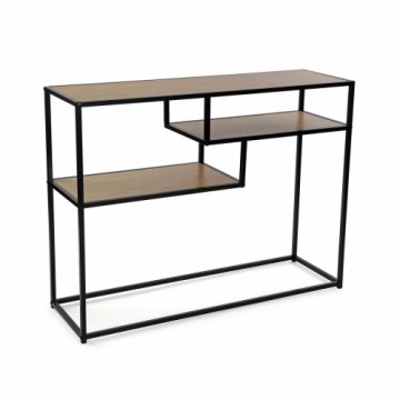 Side table Versa Light brown Wood Metal 33 x 82 x 107 cm