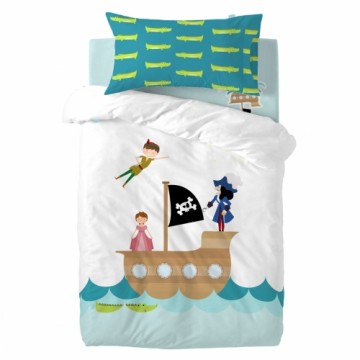 Комплект чехлов для одеяла HappyFriday Mr Fox Flying boy Разноцветный Детская кроватка 2 Предметы