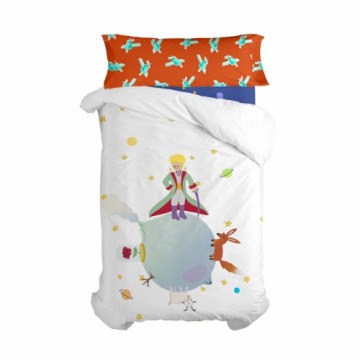 Duvet cover set HappyFriday Le Petit Prince Multicolour Single 2 Pieces