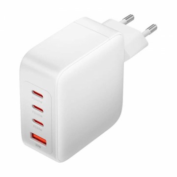 Wall charger, Vention, FEIW0-EU,  3xUSB-C, USB- A, 140W|140W|30W|18W, GaN (white)