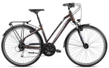 Bicycle Romet Gazela 7 2024 dark brown-grey-17" / M