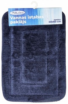 Baltic Aqua Vannas istabas paklājs 43x63cm 100% mikrošķiedras, zils