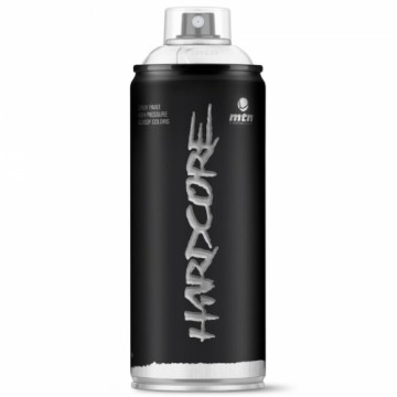 Aerosolkrāsa Hardcore 400ml Satin White