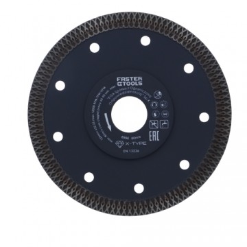 Faster Tools Dimanta disks PCN 125x1.2x22mm flīzēm X-tipa Faster