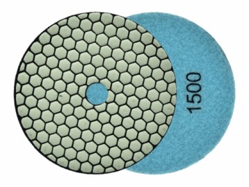 Geko Dimanta disks sausai pulēšanai 125mm 1500