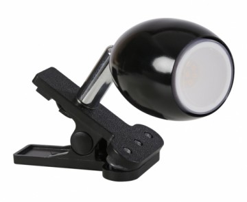 Besk Galda lampa 1.6W LED ar klipsi melna