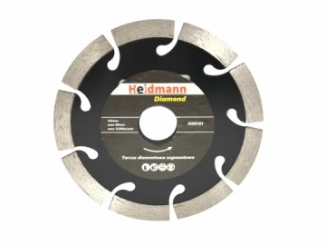 Dimanta disks BSG 125x22mm betonam Heidmann