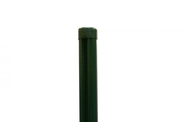 Besk Žoga stabs ar gropi, 48mm x 1,2mm x 2,3m zaļš
