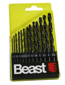 Beast Urbju komplekts metalam HSS-R 1.5-6.5mm 13gb