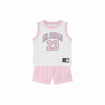 Children's Sports Outfit Nike Air Jordan Cadet  Multicolour Pink