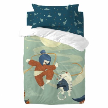 Комплект чехлов для одеяла HappyFriday Mr Fox The warrior Разноцветный Детская кроватка 2 Предметы