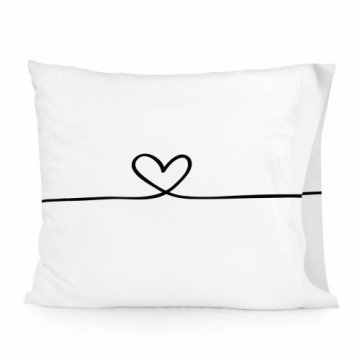 Pillowcase HappyFriday Blanc My Love Multicolour 60 x 70 cm