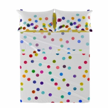 Top sheet HappyFriday Confetti Multicolour 180 x 270 cm (Confetti)