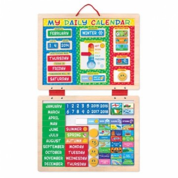 Melissa And Doug Melissa&Doug Magnetic Calendar Art.19253 Magnētu kalendārs