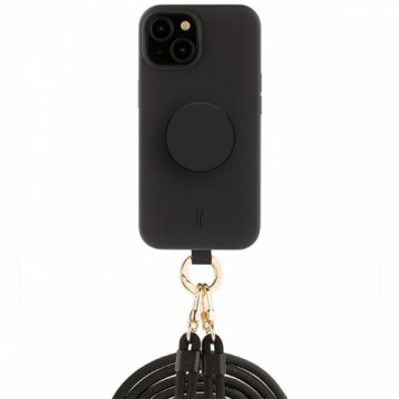 Etui JE 3in1 PopGrip iPhone 15 6.1" czarny|black 30484 (Just Elegance)