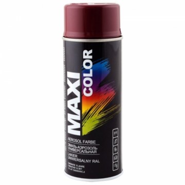 Aerosolkrāsa Maxi Color RAL3005 400ml sarkana