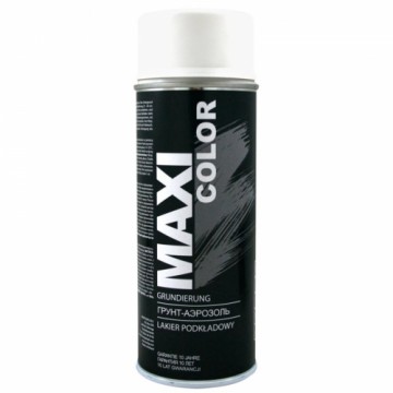Aerosolkrāsa-grunts Maxi Color 400ml balta