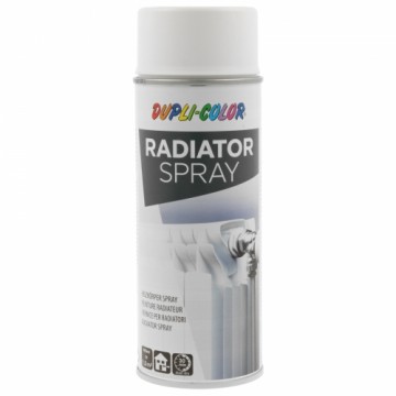 Dupli-color Aerosolkrāsa radiatora 400 ml pusmatēta balta