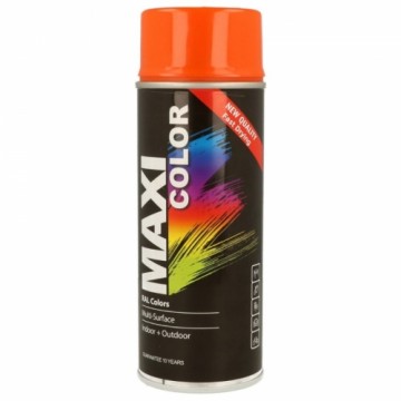 Motip Aerosolkrāsa Maxi Color RAL2004 400ml oranža