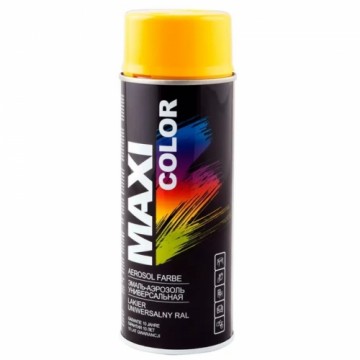 Aerosolkrāsa Maxi Color RAL1021 400ml rapša dzeltens