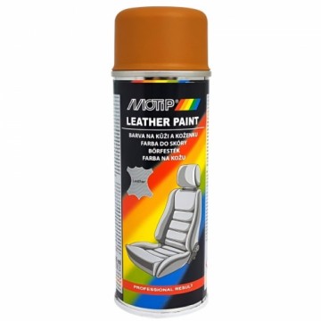 Motip Aerosolkrāsa 200ml Leather&Vinyl spray ādai RAL8001