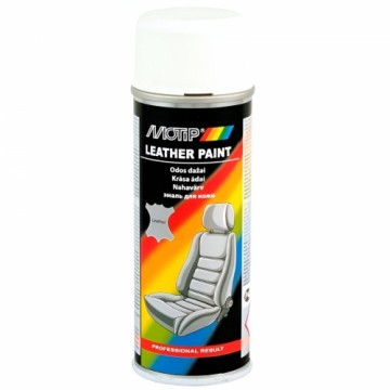 Aerosolkrāsa 200ml Leather&Vinyl spray ādai RAL9016