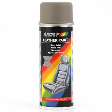 Motip Aerosolkrāsa 200ml Leather&Vinyl spray ādai bēša/brūna