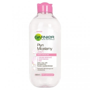 Micelārais ūdens Garnier 3in1 jūtīgai ādai 400ml