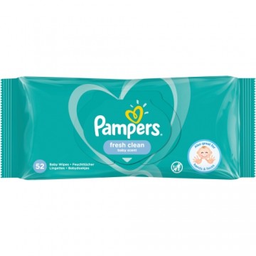 Salvetes mitrās Pampers Baby Fresh Clean 52gb