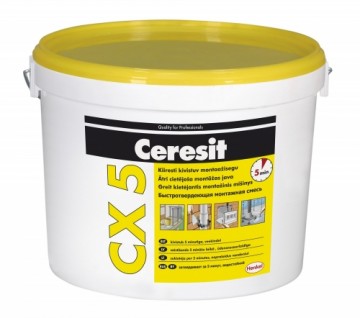 Cements 5kg Ceresit CX5 montāžas