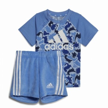 Спортивный костюм для малышей Adidas Разноцветный Камуфляж динозавры