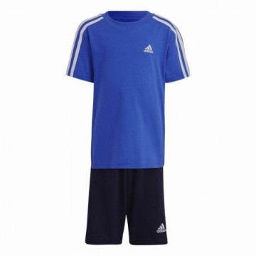 Children's Sports Outfit Adidas 3 Stripes Blue