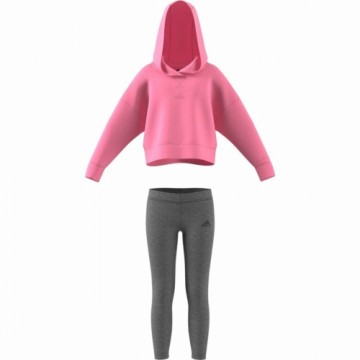 Спортивный костюм для девочек Adidas Fleece Светло Pозовый