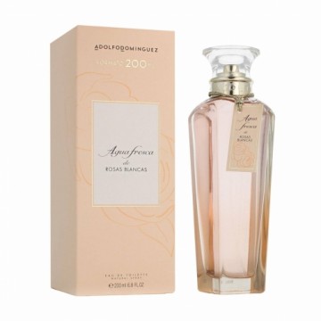 Women's Perfume Adolfo Dominguez EDT Agua fresca de rosas blancas 200 ml