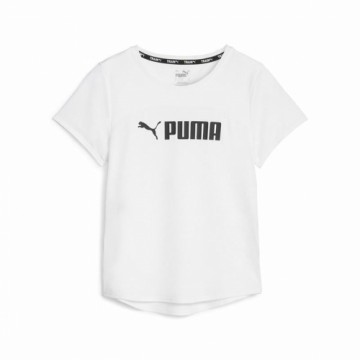 Футболка с коротким рукавом женская Puma Fit Logo Ultra Белый (M)