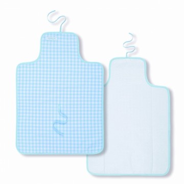 Portable baby changer Mi bollito Blue Elegant Gingham 1 x 67 x 47 cm