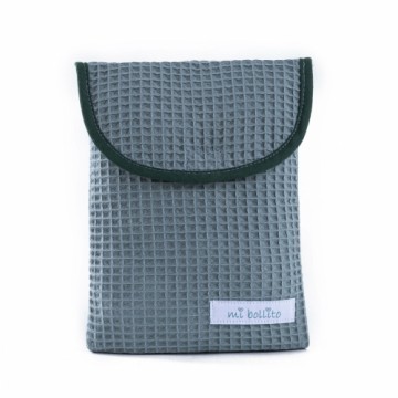 Diaper and wipes holder Mi bollito Green Classic Elegant 1 x 25 x 18 cm