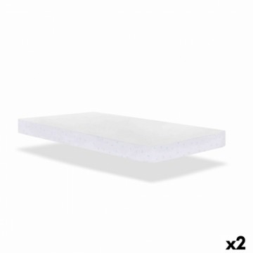 Cot mattress cover Mi bollito White 1 x 60 x 120 cm Impermeable 2 Units