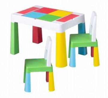 Tega Baby Galdiņš+ 2 krēsliņi MULTIFUN multicolor MF-006-134