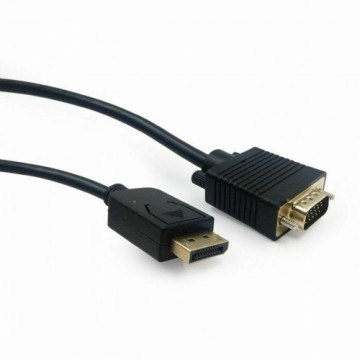 DisplayPort to VGA adapter GEMBIRD CCP-DPM-VGAM-6 Black 1,8 m