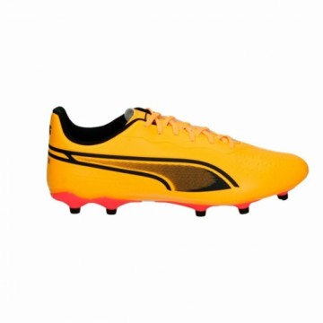 Adult's Football Boots Puma KING MATCH FG/AG Orange