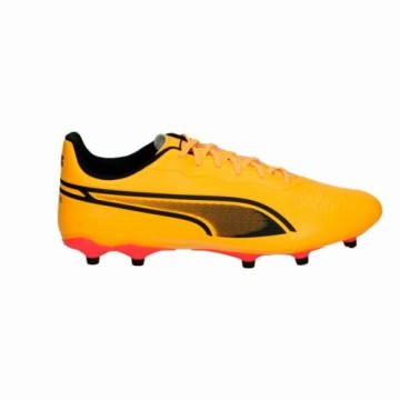 Pieaugušo Futbola Buči Puma KING MATCH FG/AG Oranžs