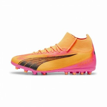 Pieaugušo Multifunkcionālās Futbola Botas Puma Ultra Pro MG Sun Stream Oranžs